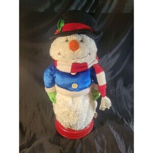 Gemmy Merry Mooners Snowman Tested And Works Video, Mooning Snowman